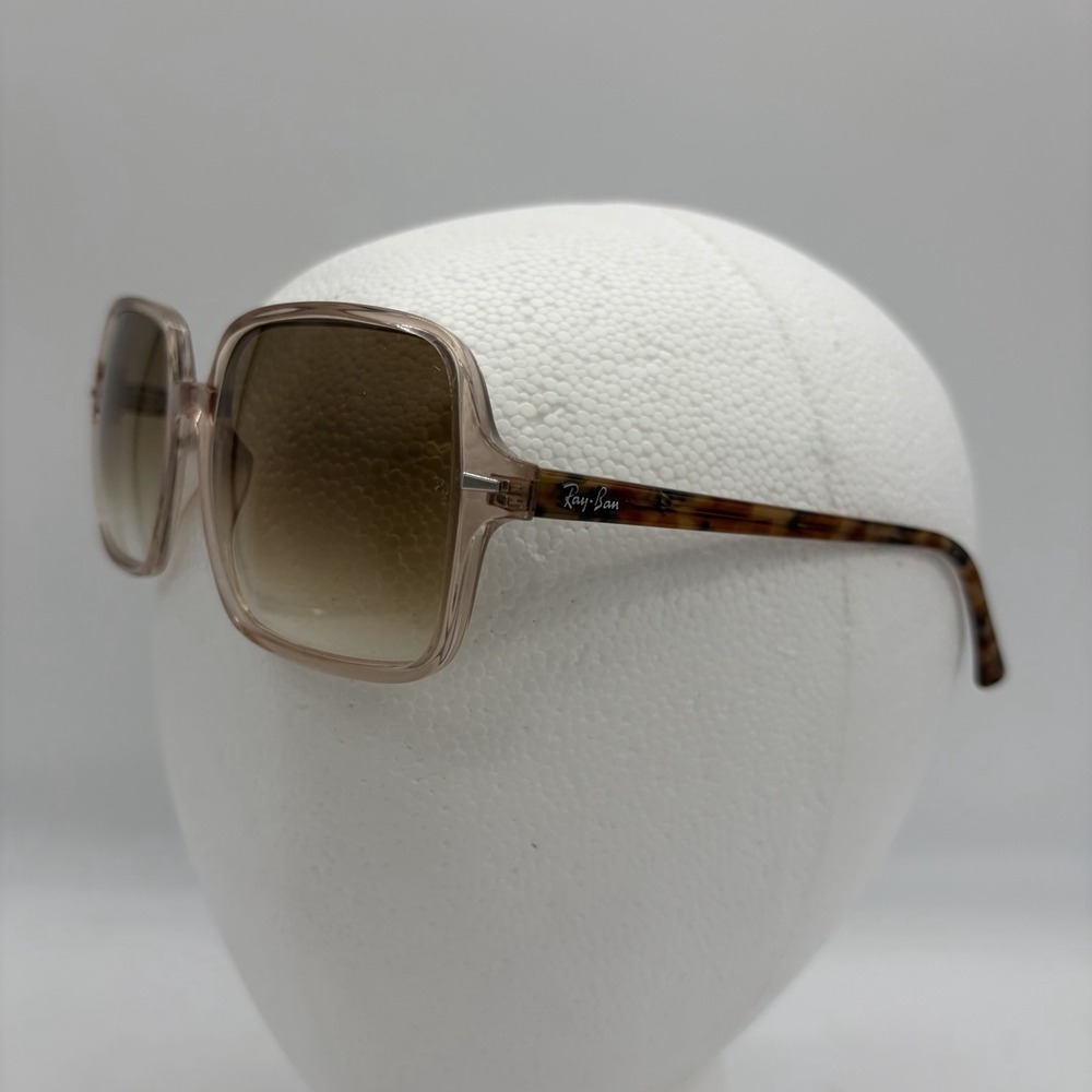 Ray Ban Womens Sunglasses RB 1973 1281/51 Square II 53-20-140 Grandiant Brown - Picture 2 of 15
